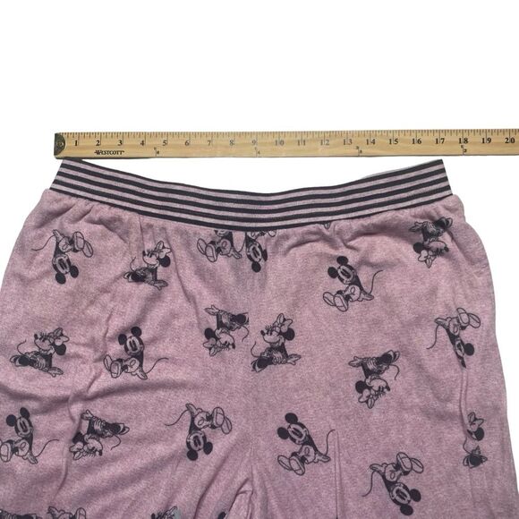 Disney Pajama Loungewear Set Mickey Minnie Mouse Soft Pink Women’s Sz XL - Picture 11 of 16